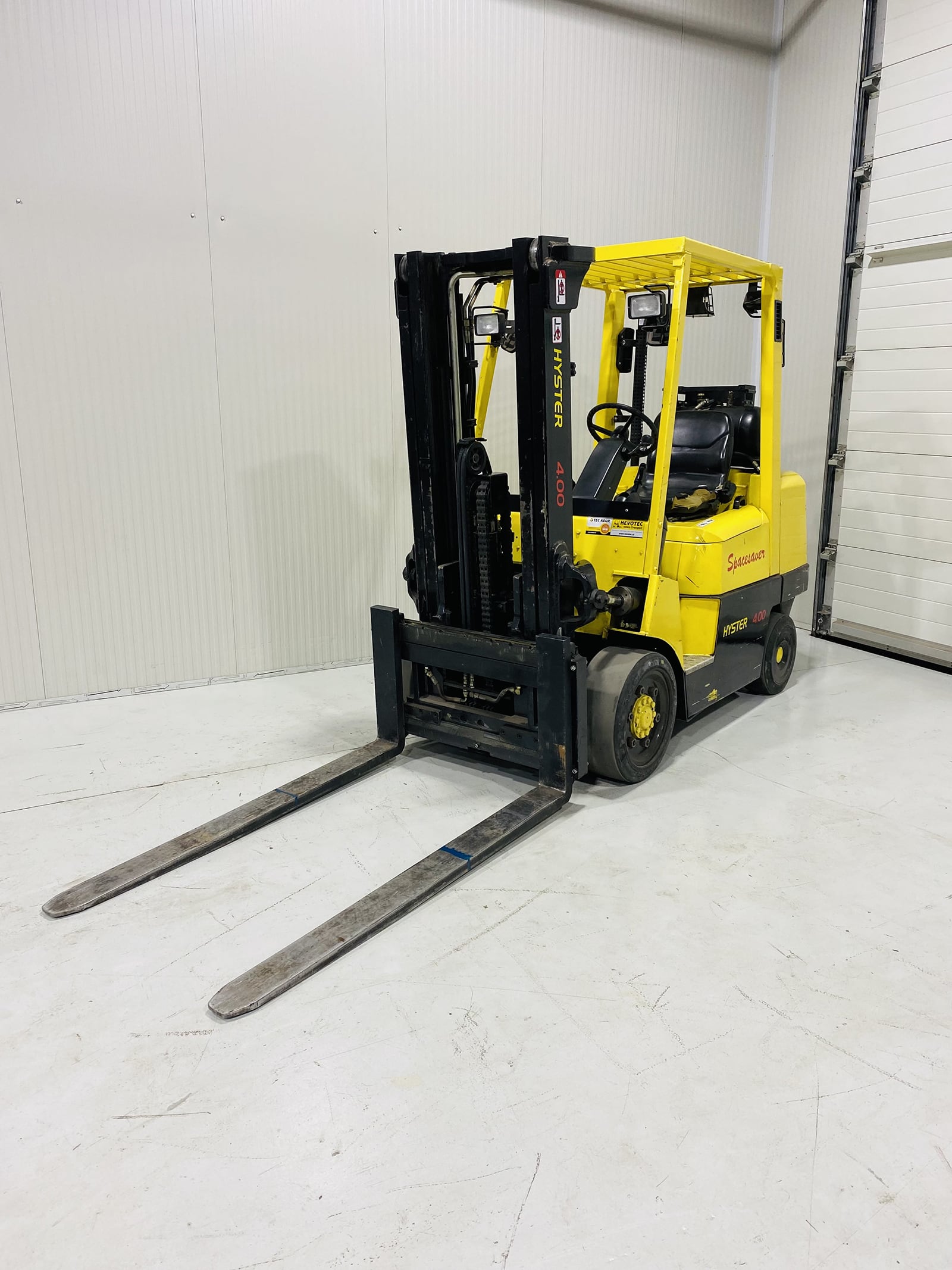 Verkocht Hyster!