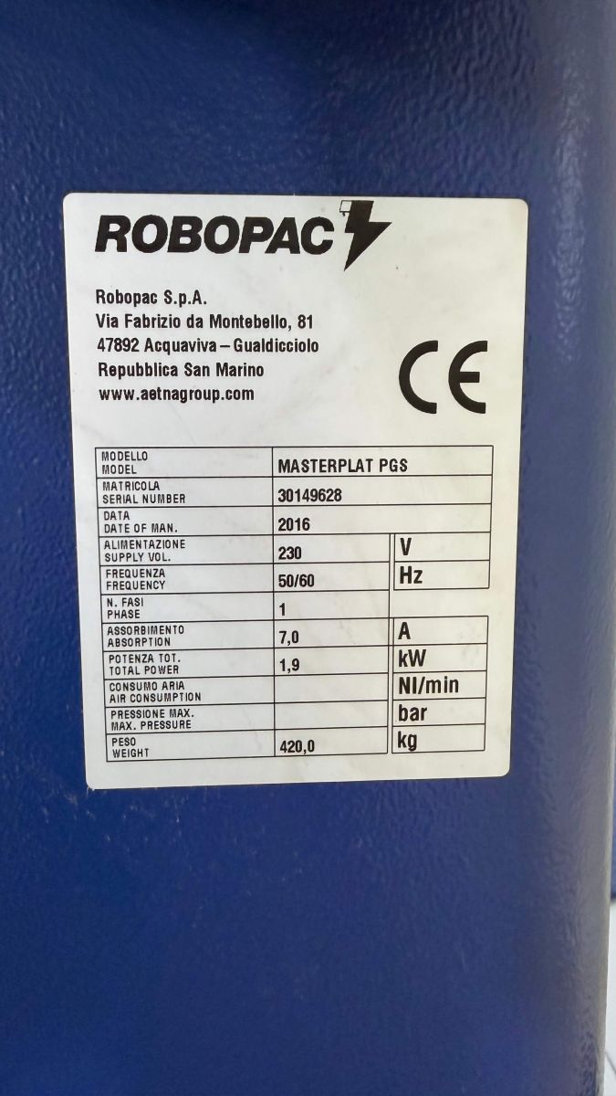 Robopac Masterplat PGS