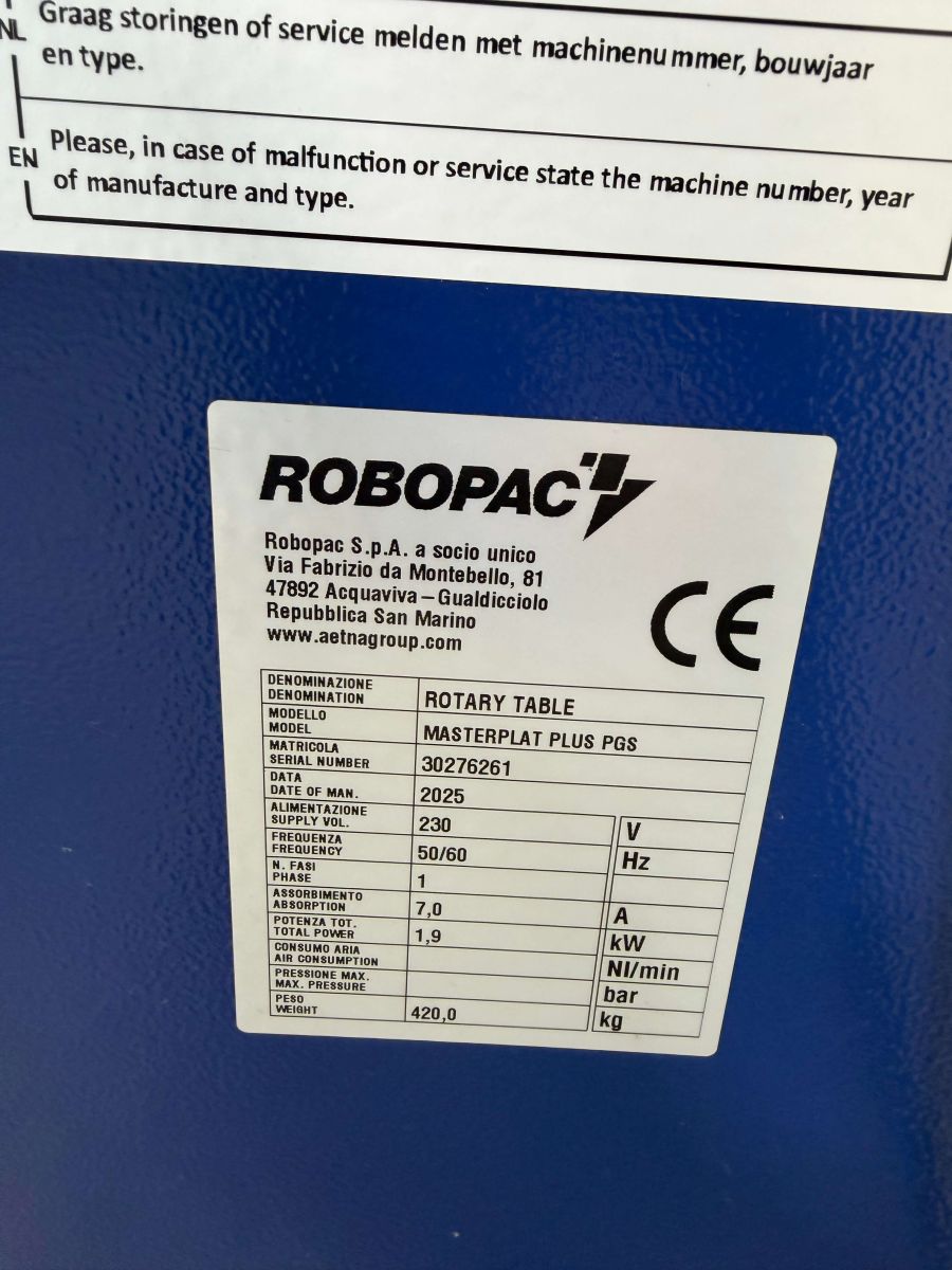 Robopac Masterplat Plus PGS