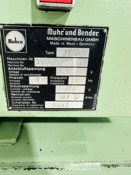 Muhr und Bender KL 350