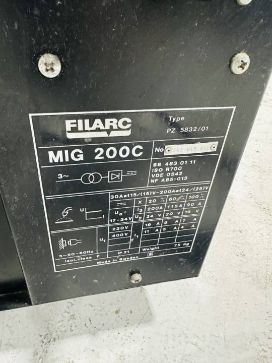 Filarc MIG 200C