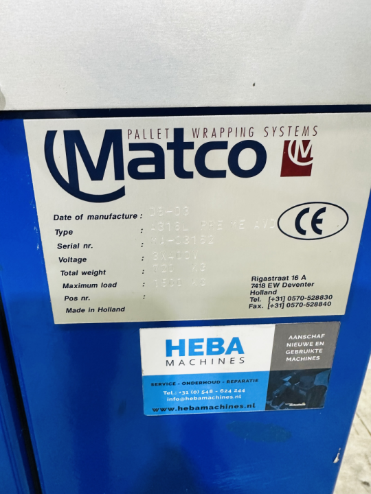 Matco A316L PPRE ME AVD