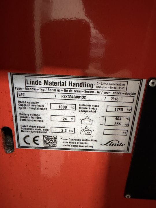 Linde E10