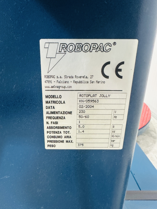 Robopac Rotoplat Jolly