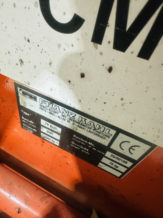 Palletwagen Franz kahl