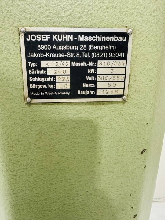 Smeedhamer Josef Kuhn K12/42