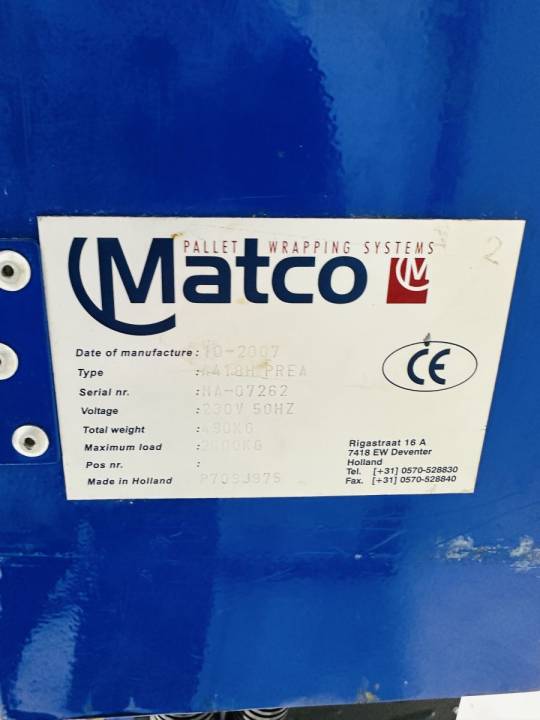 Matco A418H PREA