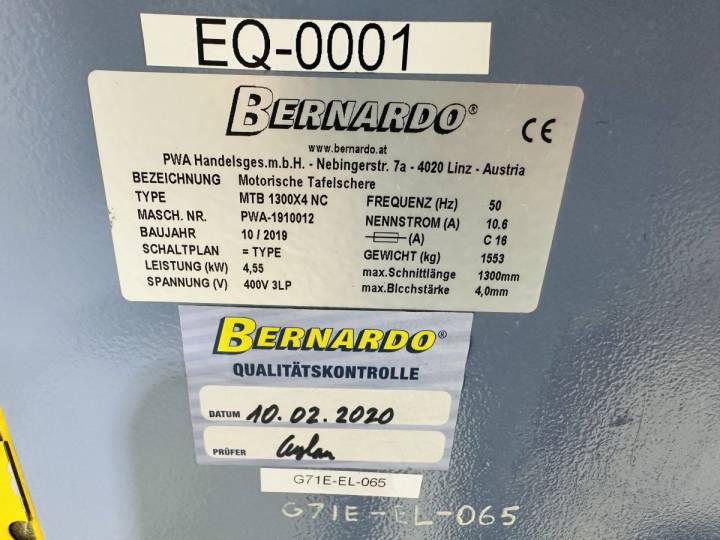 Bernardo MTB 1300x4 NC