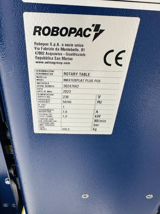 Robopac Masterplat Plus PGS