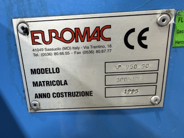 Euromac XP 950/30 CNC
