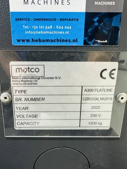 Matco A300 Flatline
