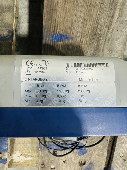 Palletweegschaal DINI