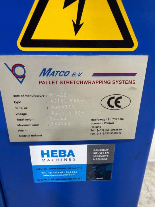 Matco A316L PRE-ME