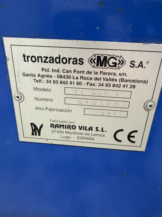 Tronzadoras TL 500 A