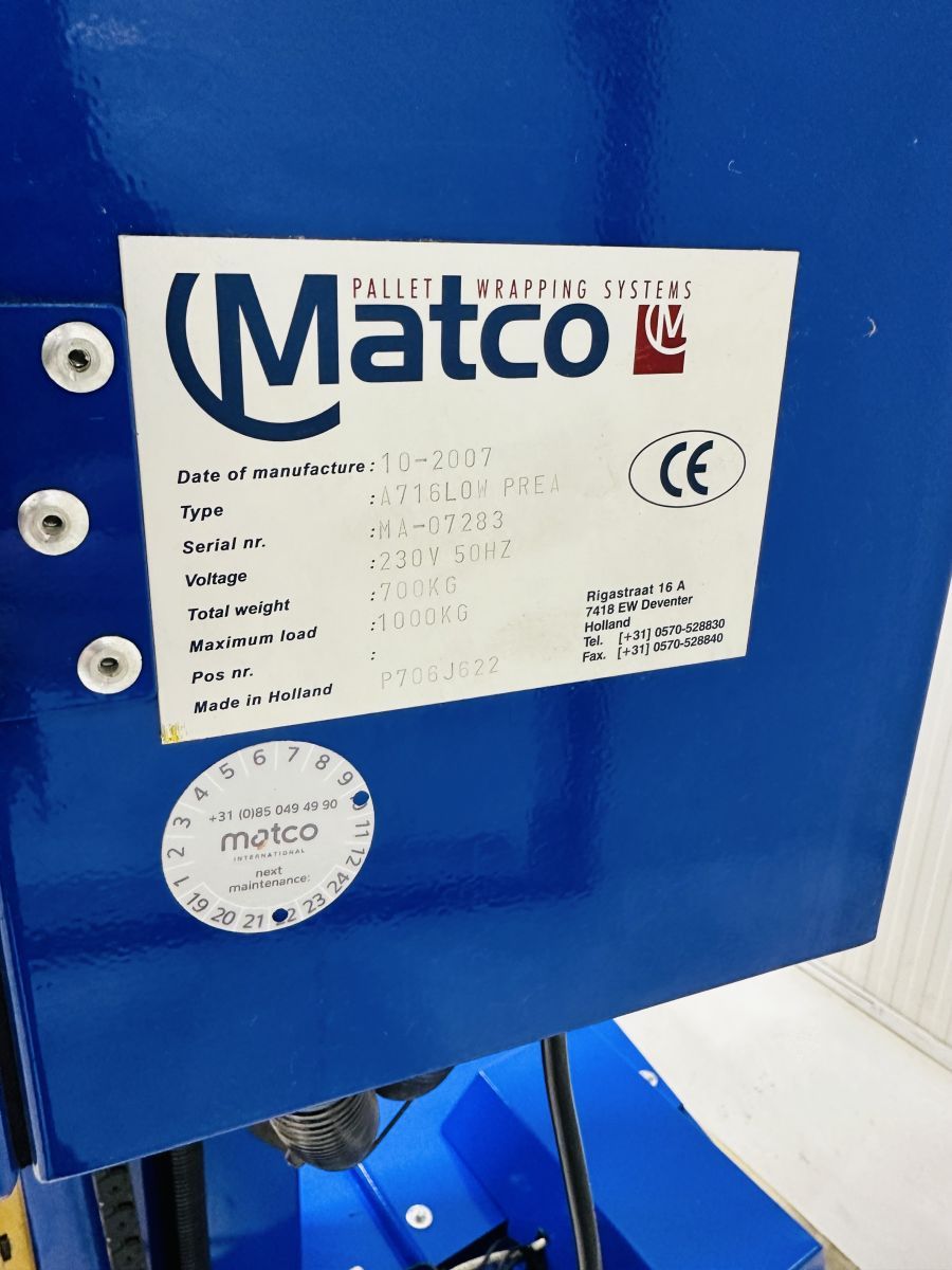 Matco A716LOW PREA