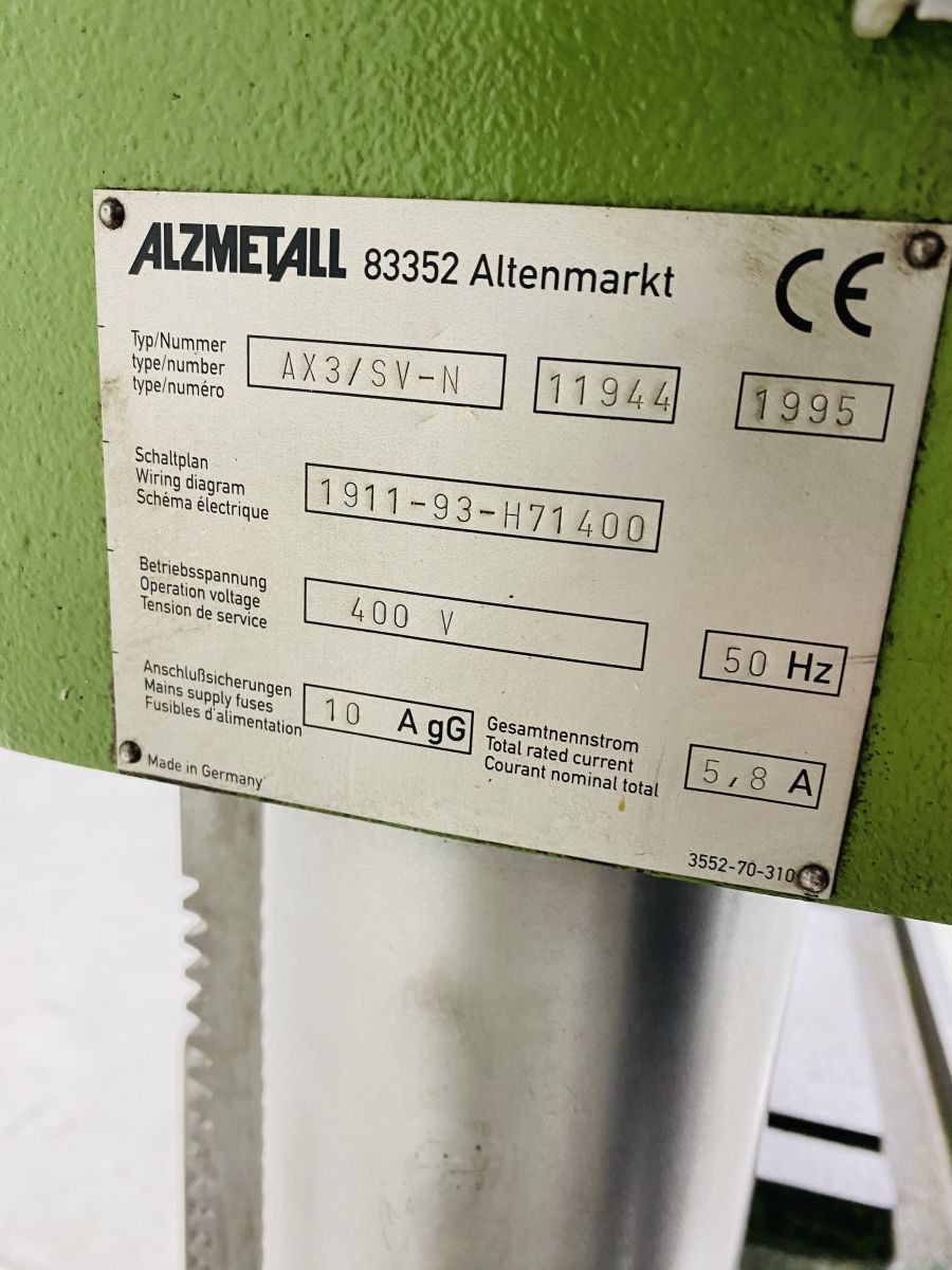 Alzmetall AX3/SV