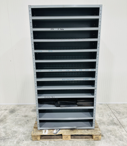 Vakkenkast met schotten